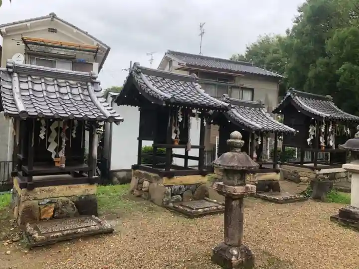 許波多神社(小幡東中鎮座)の末社・摂社