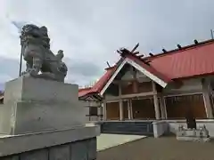 釧路一之宮 厳島神社の狛犬