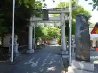 鈴鹿明神社の鳥居