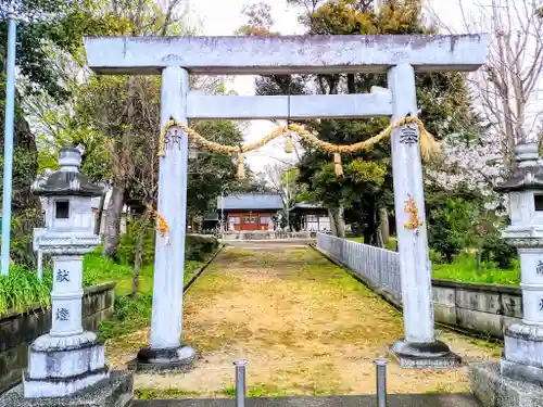 神明社（近崎神明社）の鳥居