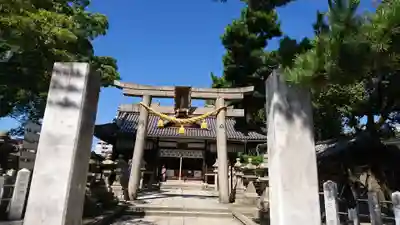 止止呂支比売命神社の鳥居
