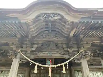 八幡神社の本殿・本堂