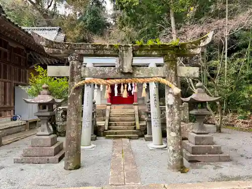 高城神社の鳥居