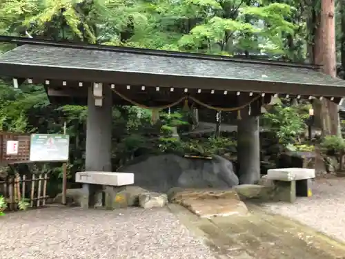 日枝神社の手水舎
