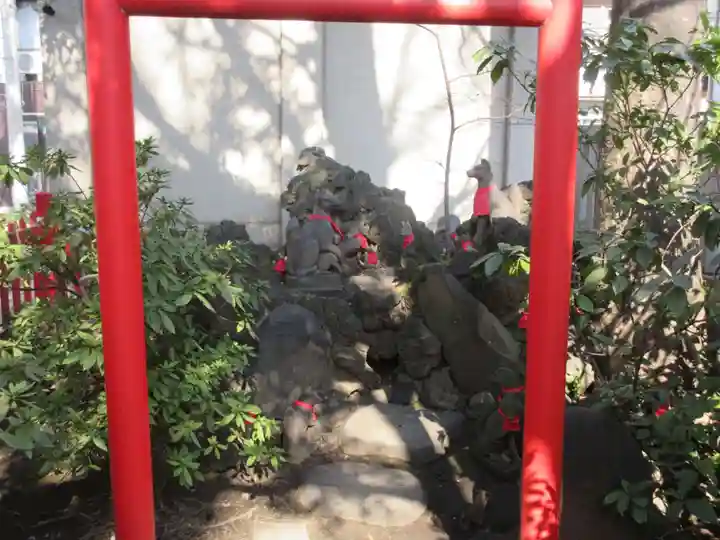 下谷神社の鳥居