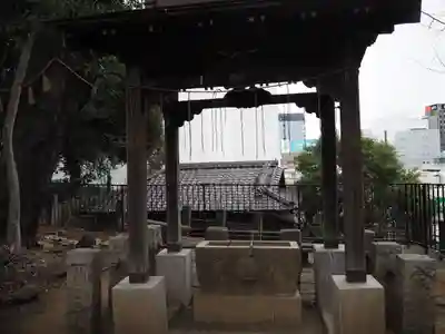 八景天祖神社の手水舎