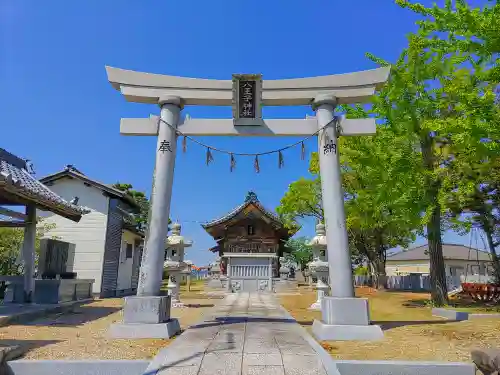 八王子社（鳥ヶ地）の鳥居