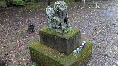 雨紛神社の狛犬