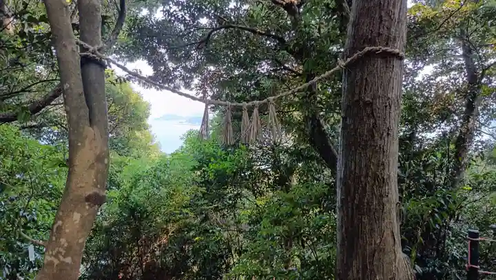 伊射波神社の景色