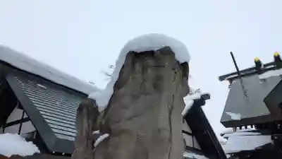 上川神社頓宮の狛犬