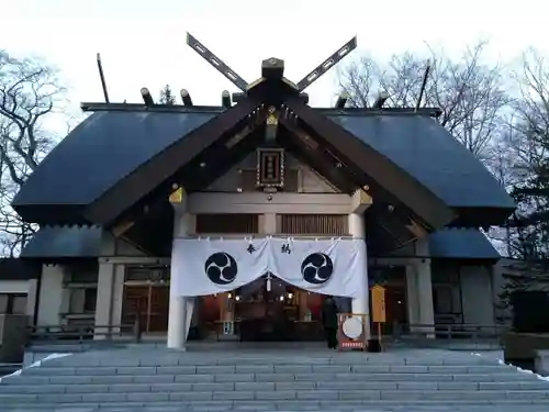 帯廣神社の本殿