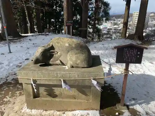 盛岡天満宮の狛犬