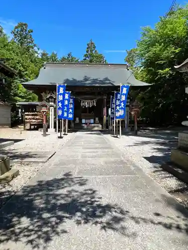 滑川神社 - 仕事と子どもの守り神(福島県)