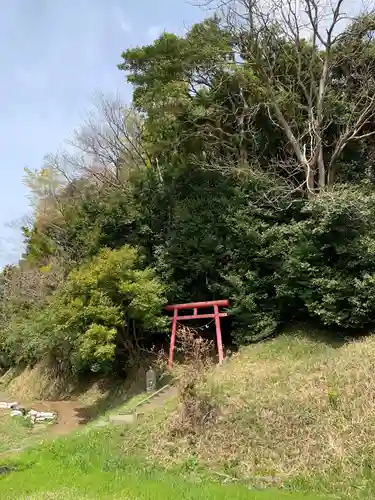 日枝・津嶋神社の鳥居