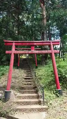 河口浅間神社の鳥居