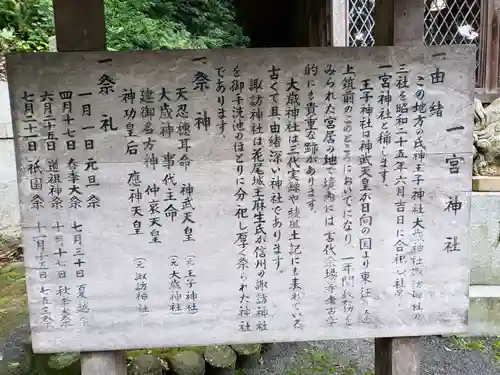 一宮神社の歴史