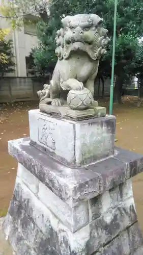 北野八幡神社の狛犬