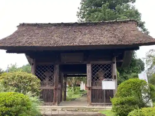 塩船観音寺の山門・神門