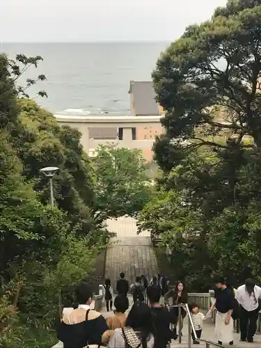 大洗磯前神社の景色