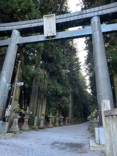 北口本宮冨士浅間神社の鳥居