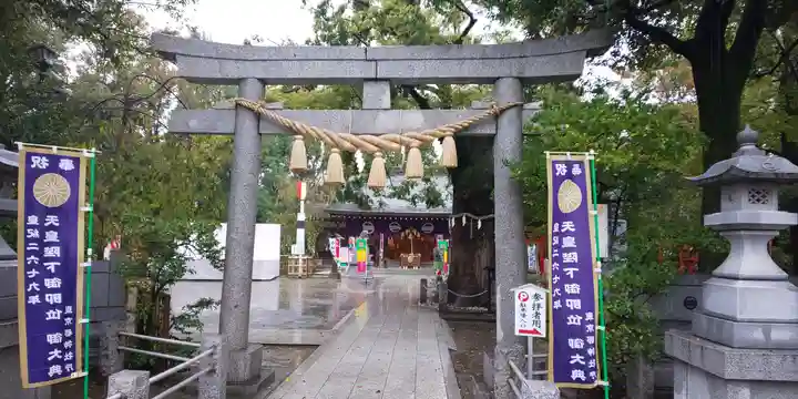 新田神社の鳥居