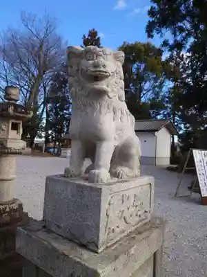 東石清水八幡神社の狛犬