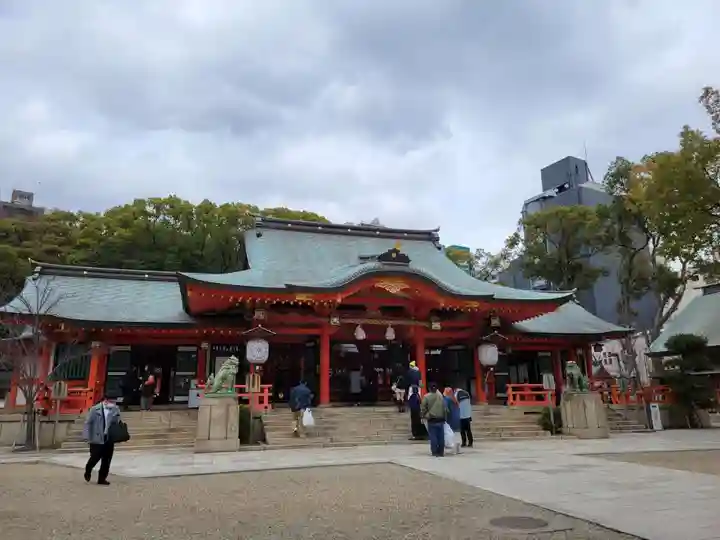 生田神社の本殿・本堂
