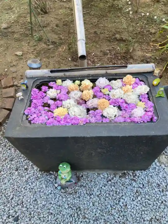 法輪寺の手水舎