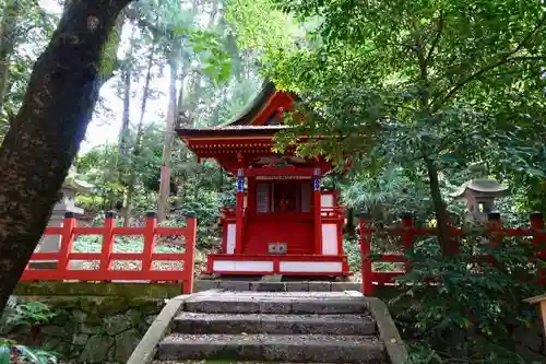 高鴨神社の末社