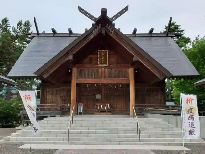 富良野神社の本殿・本堂