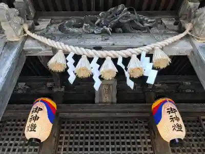 久久比神社の本殿・本堂