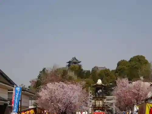 針綱神社のお祭り