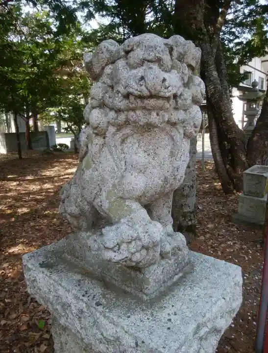 公園八幡宮の狛犬