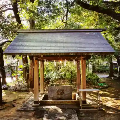 赤坂氷川神社の手水舎