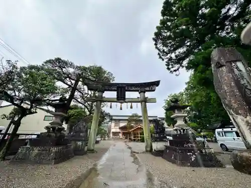 飛騨天満宮の鳥居