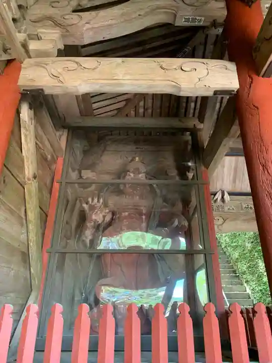 高蔵山 大山寺の像