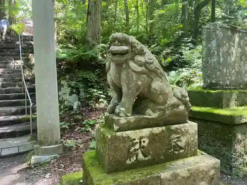 十和田神社の狛犬