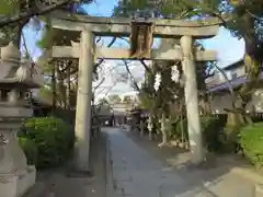 三輪神社の鳥居