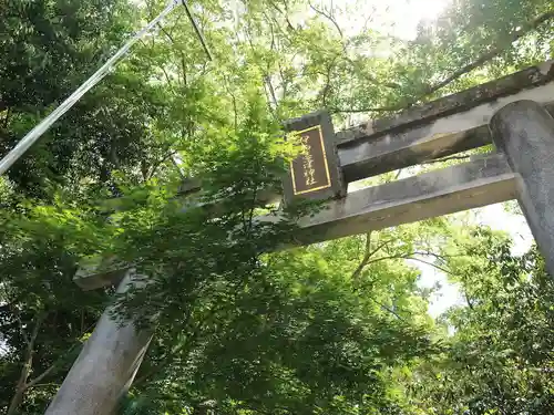 伊和志津神社の鳥居