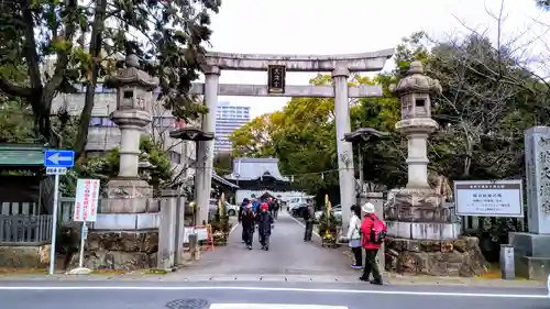 加納天満宮の鳥居