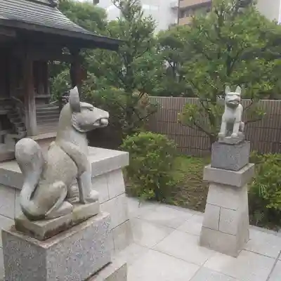 蔵稲荷大明神の狛犬