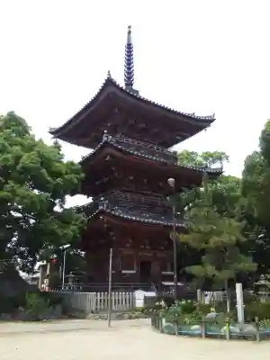 甚目寺の塔