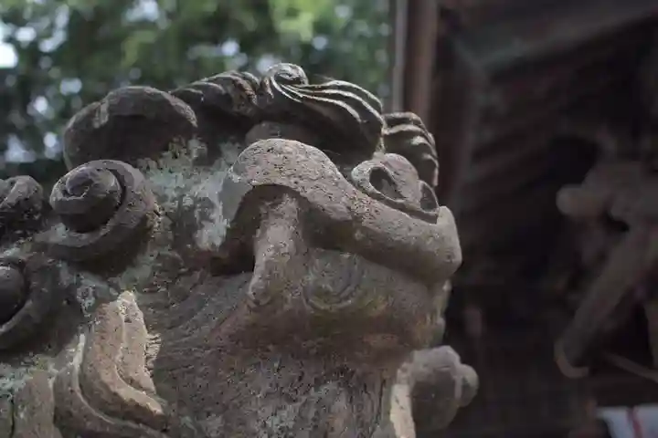 阿邪訶根神社の狛犬