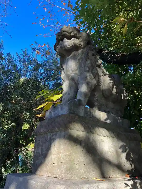 芝東照宮の狛犬