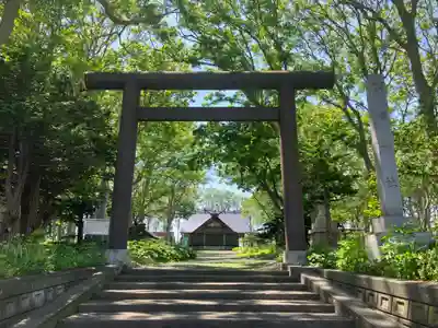 羽幌神社の鳥居