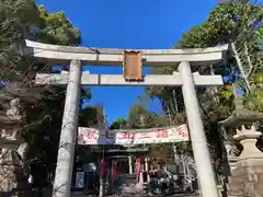 針綱神社の鳥居