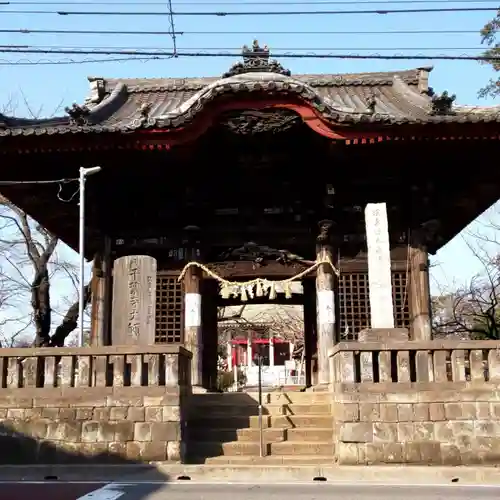 千葉寺の山門