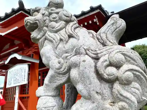 上田大神宮の狛犬