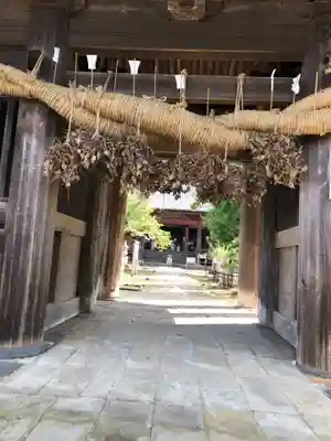 滑河山龍正院の山門・神門
