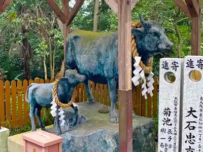 石切劔箭神社上之社の狛犬